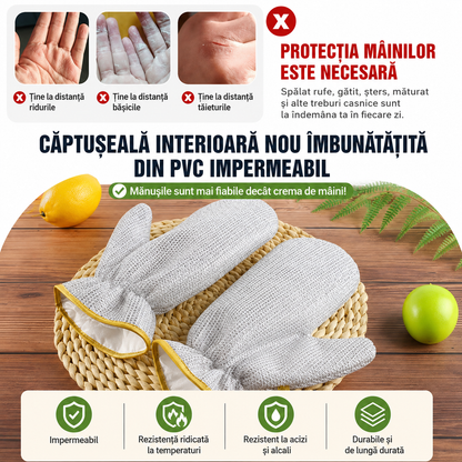 Mănuși de Sârmă Anti-Tăiere pentru Spălat Vase